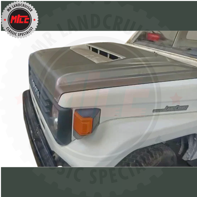 Aftermarket Bonnet with DPF Scoop suits 70 & 75 Series Toyota Landcrui ...