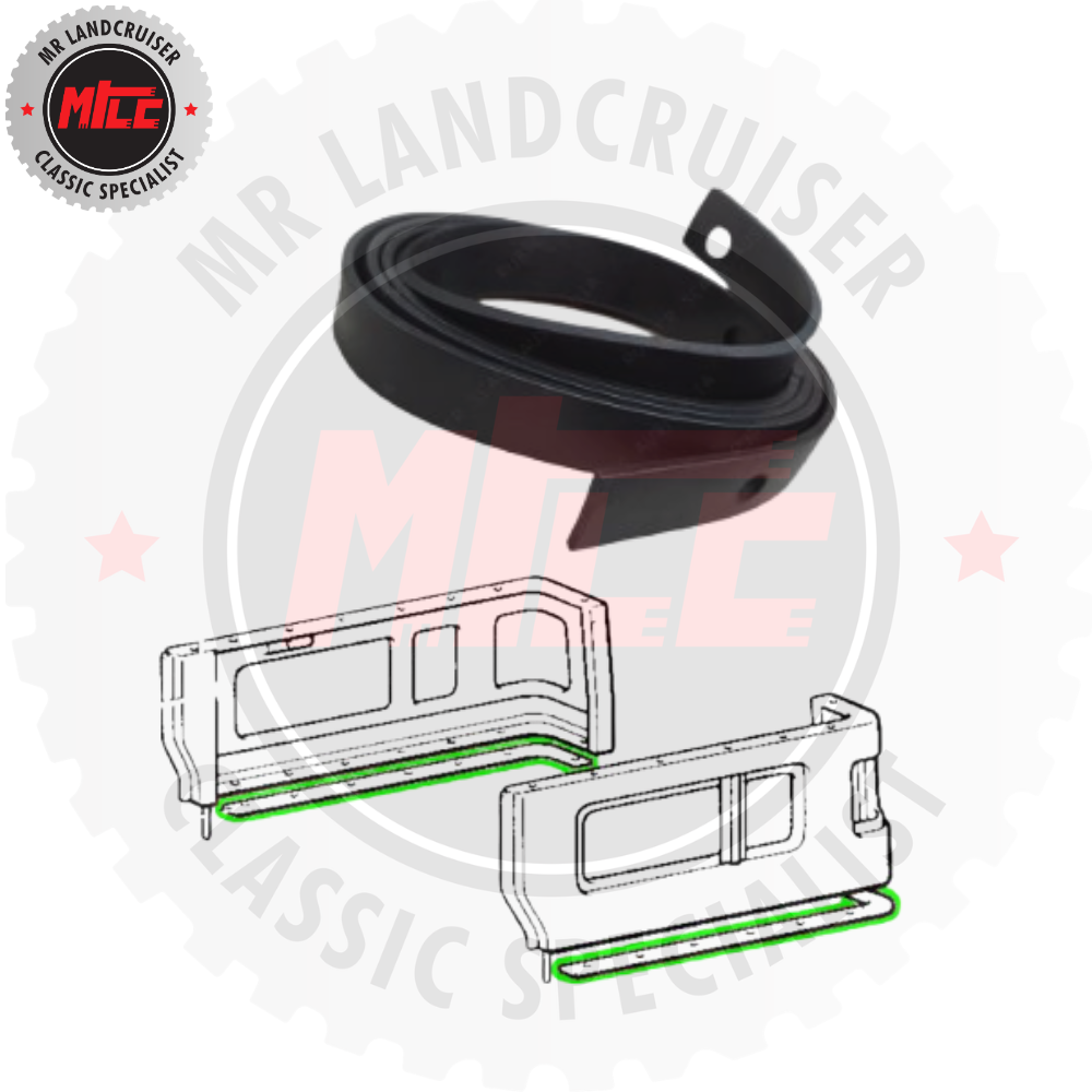 Rear Panel To Cab Seal Pair suits 40 Series Toyota Landcruiser SWB Shorty 1969 - 1984