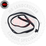 Window Panel to Cab Seal left suits 40 Series Toyota Landcruiser SWB Shorty 