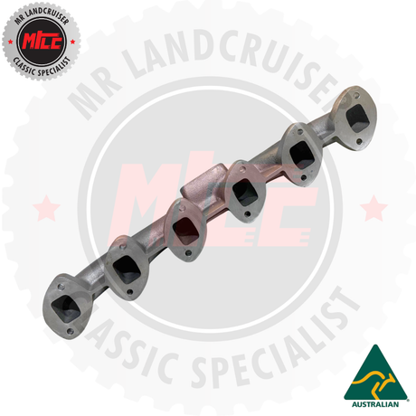 front view of Direct Replacement Cast Exhaust Manifold suits 2H 12HT Toyota Landcruiser