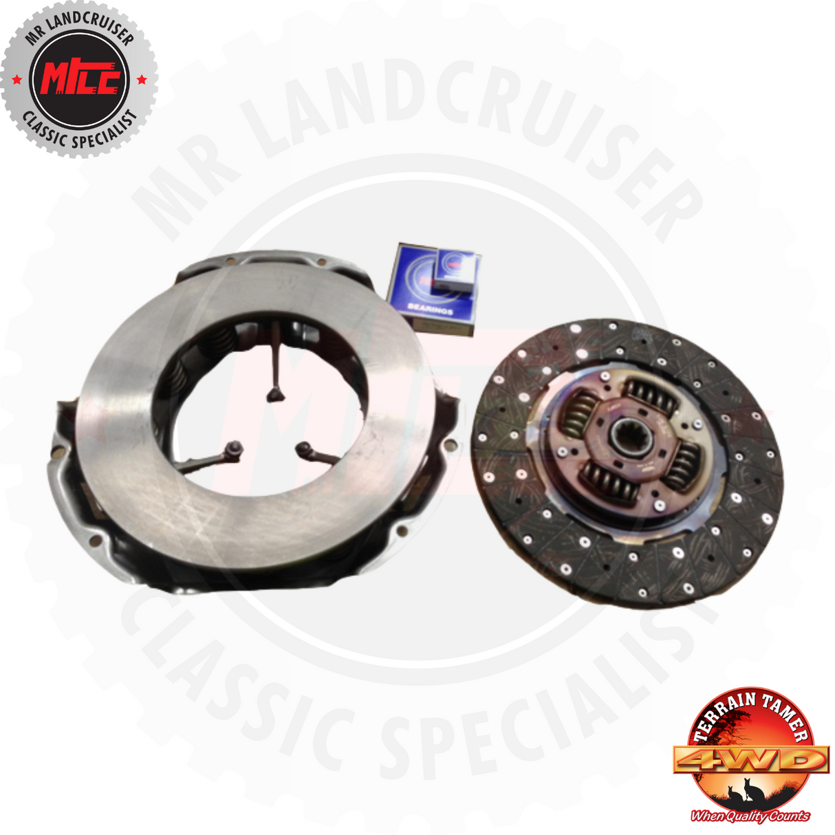 Standard Clutch Kit with Spigot Bearing suits HJ45 Toyota Landcruiser 1/1975 - 8/1980