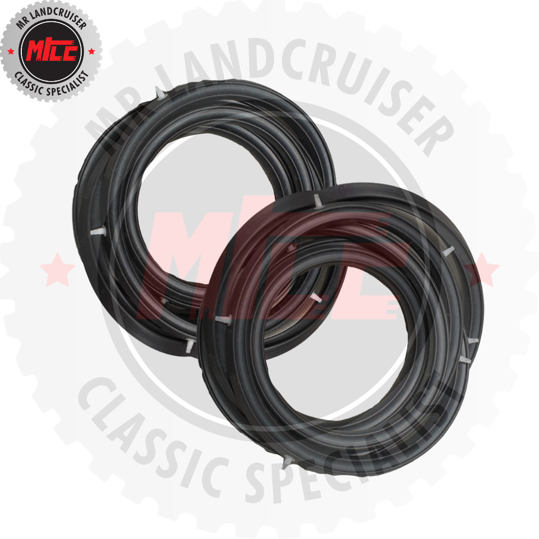 Aftermarket Door Seal Front suits HJZ75, HJ70, HJ75 70 Series Toyota Landcruiser - 1 Round Corner