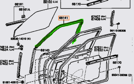 Diagram of Bailey channel location 