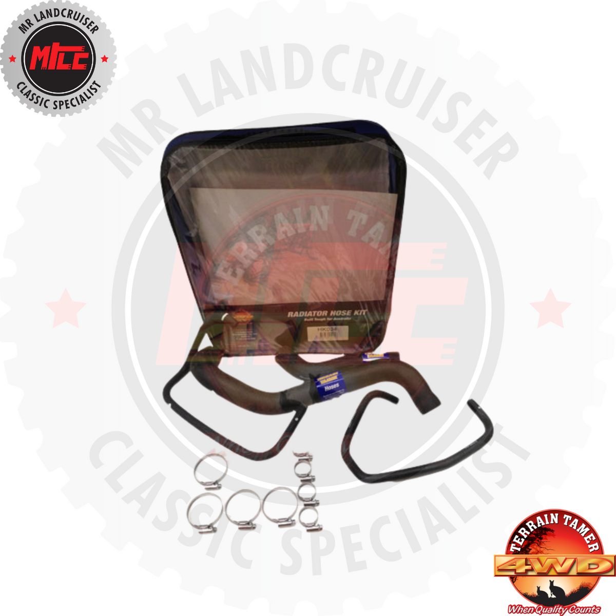 Lj77 Radiator Radiator Hose Kit suits Toyota Landcruiser LJ70 & LJ73 2L-T – Mr ...