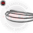 Aftermarket Screen Seal Lockstrip Chrome suits 40 Series Toyota Landcruiser