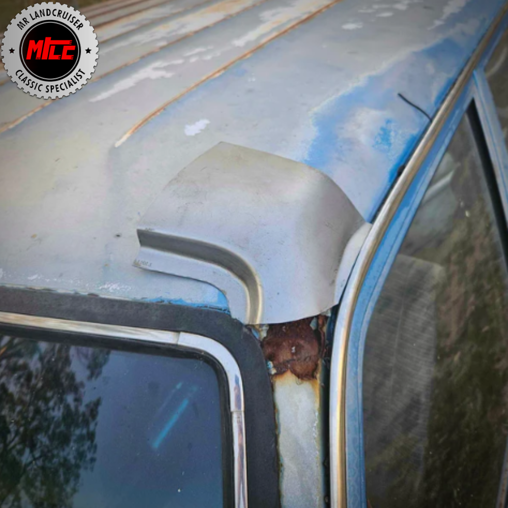 60 Series Toyota Landcruiser LOW Top Front Roof Corner Repair panel