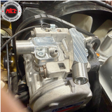 MRLC CNC Aircon Compressor Manifold Set suits Genuine Pad Mount Compressor Australian made.