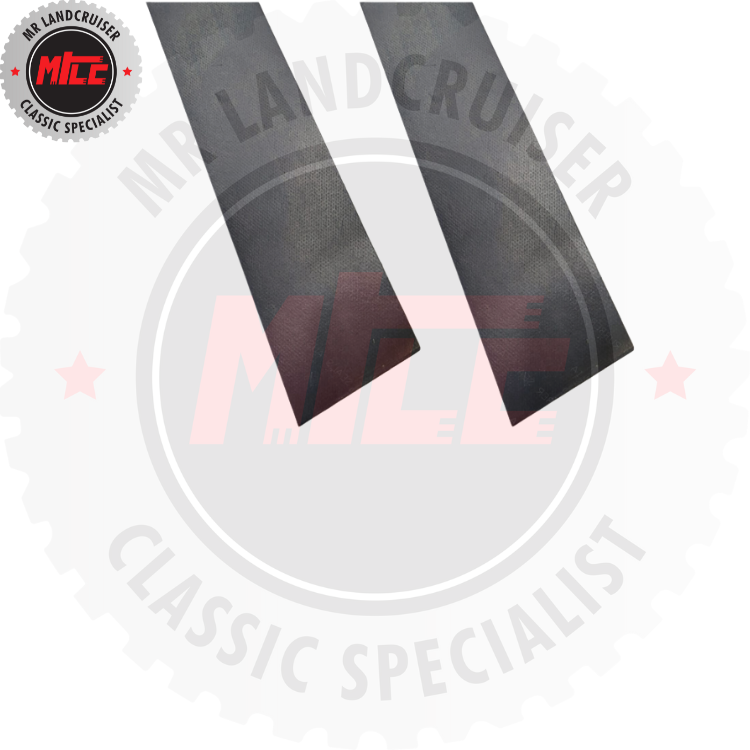 Front 1/4 Glass to Frame Seal Pair suits 40 Series Toyota Landcruiser 1960 - 1984