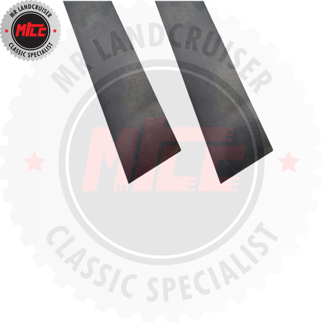 Front 1/4 Glass to Frame Seal Pair suits 40 Series Toyota Landcruiser 1960 - 1984