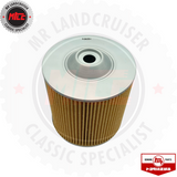 top view of Genuine Toyota F135 Oil Filter	