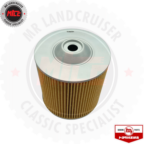 top view of Genuine Toyota F135 Oil Filter	