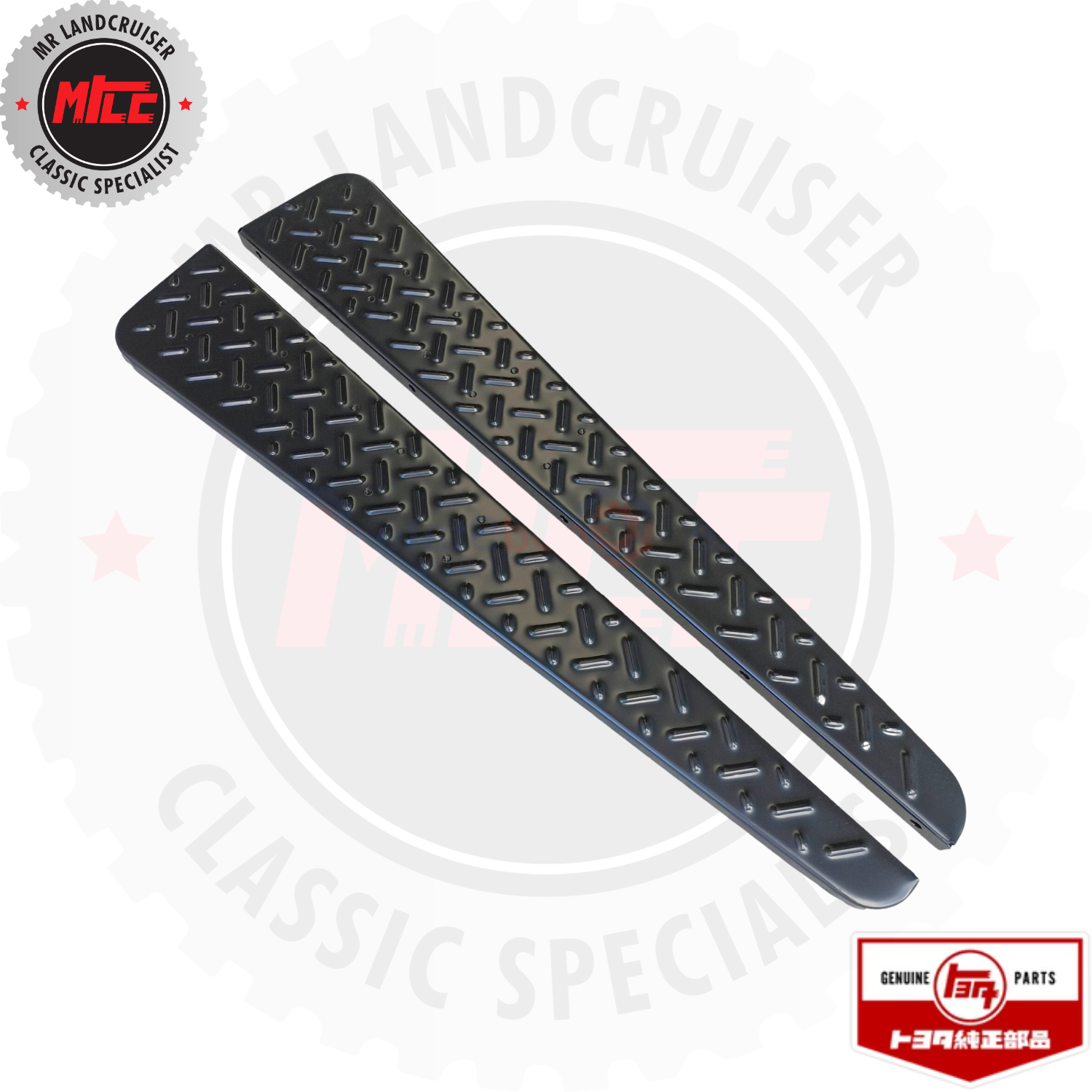Genuine Toyota Front Side Step Assembly suits Landcruiser 40