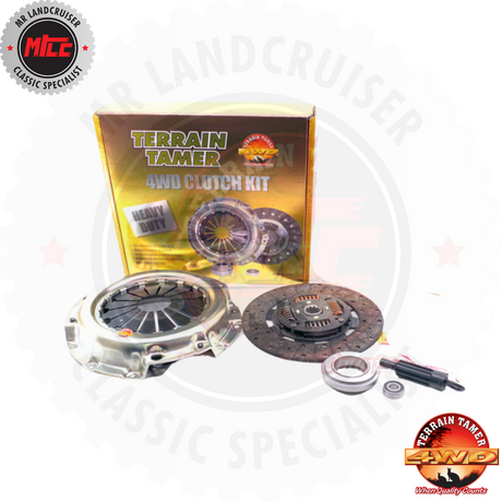 Heavy Duty Clutch Kit Spigot Bearing Diaphragm P/Plate suits 2F FJ45 Toyota Landcruiser