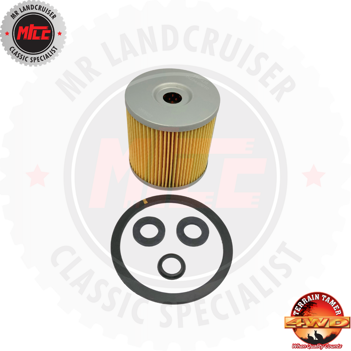 Fuel Filter R2423P Main or Top view of Secondary Cartridge Type suits HJ47 & HJ60 