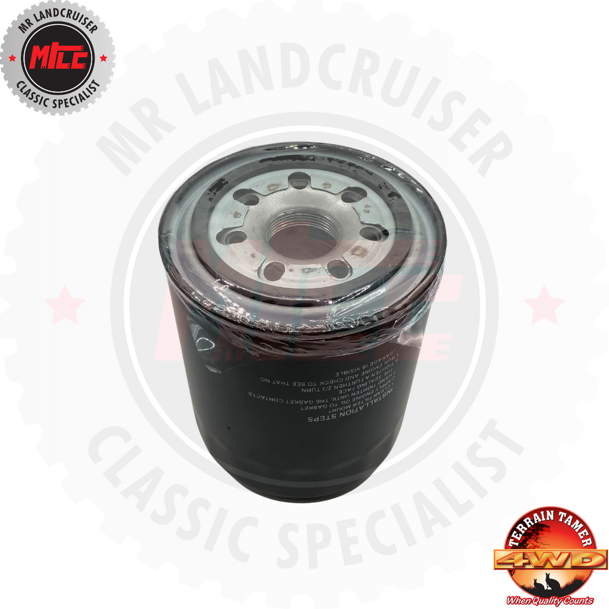 top view of Oil Filter Z 161X suits Toyota Landcruiser 40, 60 & 70 series