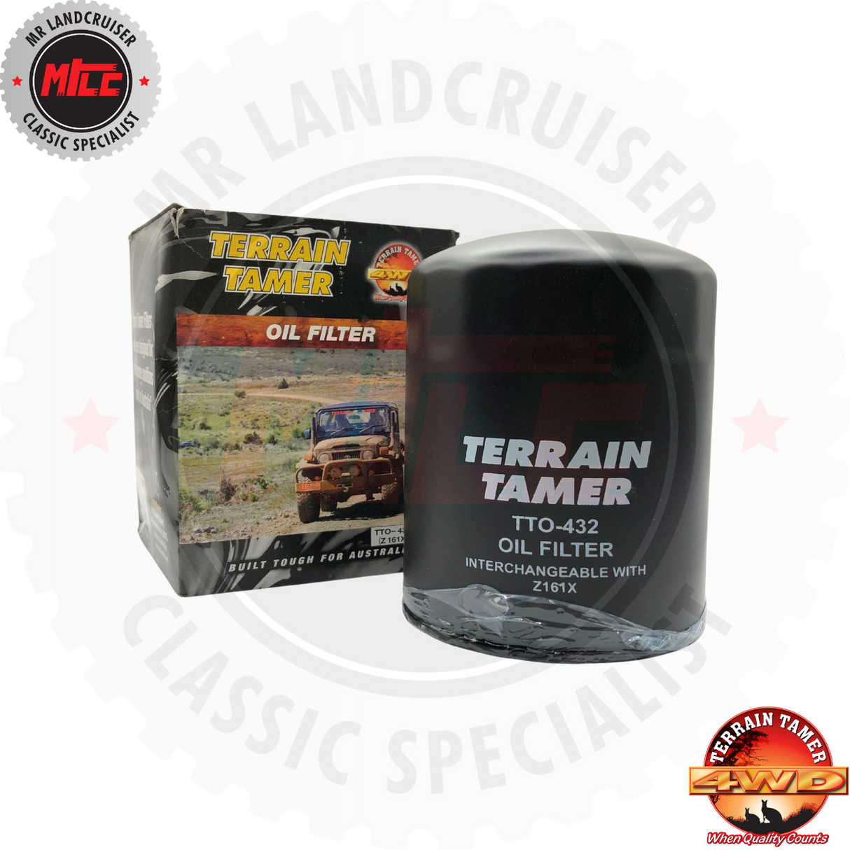 Oil Filter Z 161X suits Toyota Landcruiser 40, 60 & 70 series