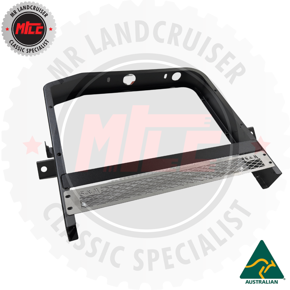 Wide Radiator Carrier suits 40 Series Toyota Landcruiser 