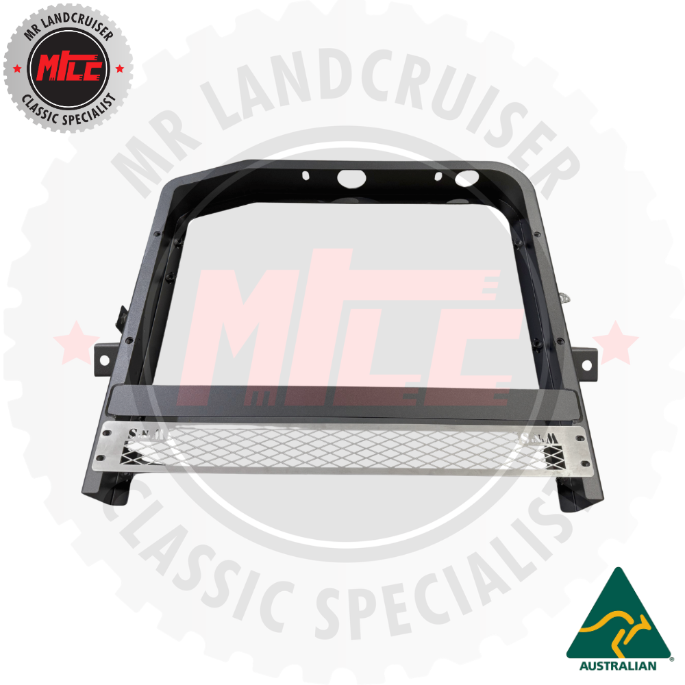 inverted view of radiator support suits 40 series toyota landcruiser 