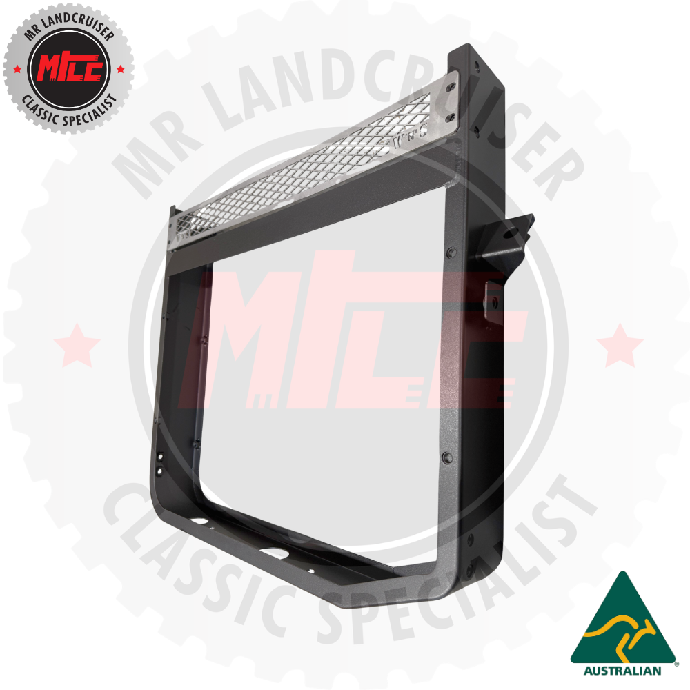 Wide Radiator Carrier suits 40 Series Toyota Landcruiser Late Models
