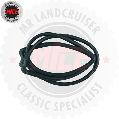 Screen Seal Front All Black suits 60 Series Toyota Landcruiser - Takes Original Moulding
