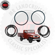 Screen Seal Front Rear & Side Window Seal Kit suits Toyota Landcruiser 40 Series 