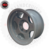 Bradley V 16" Alloy Wheels suits 40 60 & 70 Series Toyota Landcruiser