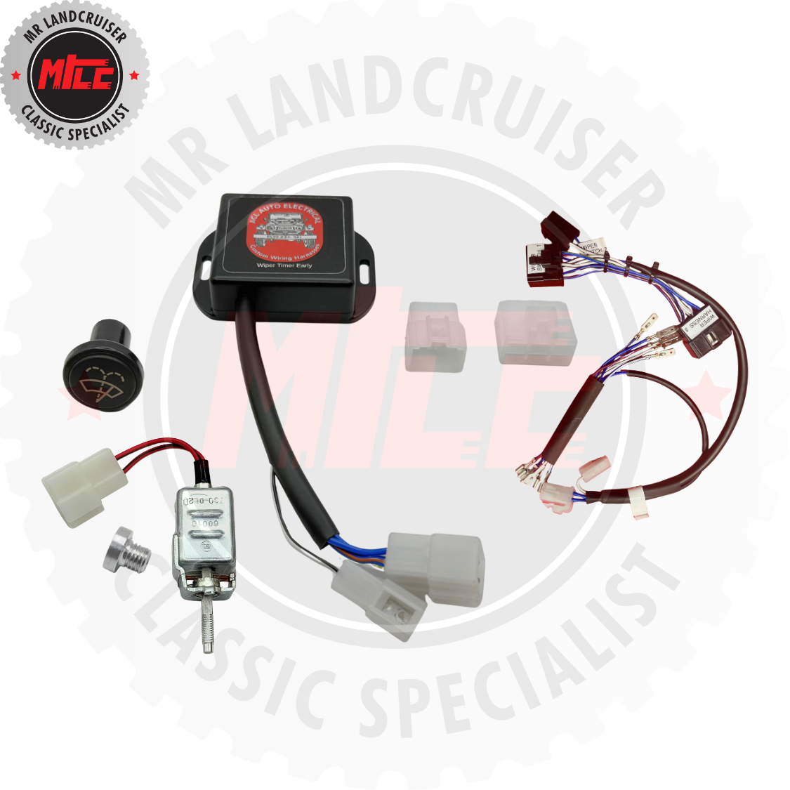 Intermittent Wiper Timer Kit suits Toyota Landcruiser Early 40 Series 1972 - 82