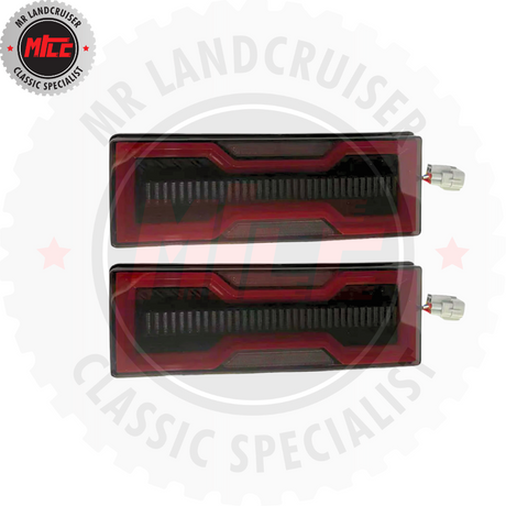 LED Tail Light Tray and Tub Aftermarket suits Toyota Landcruiser 70 Series
