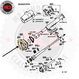 Steering Column Gasket Self Adhesive suits 40 Series Toyota Landcruiser 1973 - 1984