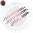 Silver Stainless Steel Door Step Sill Trims suits 70 Series 