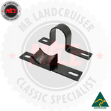 Black metal bracket on a white background with 'MR Landcruiser Classic Specialist' branding.