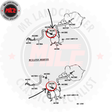 Genuine Toyota Vac Tank Vacuum Reservoir Vacuum Check Valve Assy HJ47 HJ45 BJ40 BJ42 HJ60 HJ61 HJ75