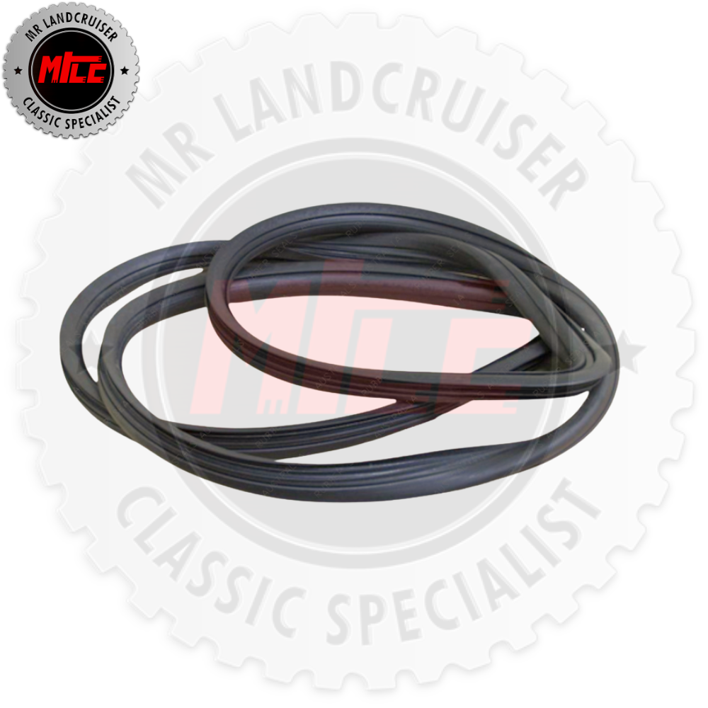 Tailgate Glass Upper Seal suits FJ60 Toyota Landcruiser - Takes Stainless Steel strip