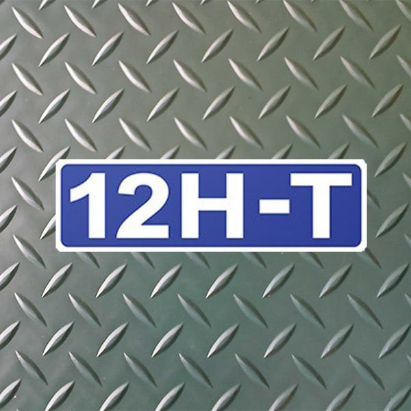 12HT Engine Decal