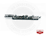 Genuine Landcruiser Side Apron Badge (01/75 - 06/80)