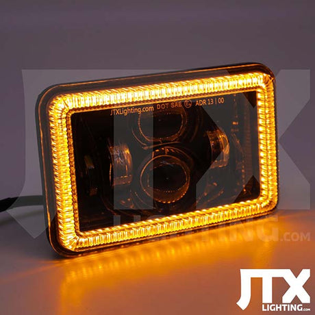 JTX 4″x6″ LED Headlights