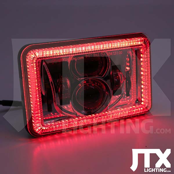 JTX 4″x6″ LED-forlygter